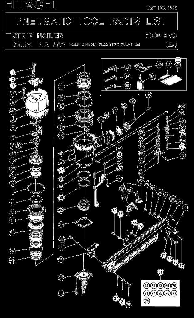 hitachi nr83a3 repair manual