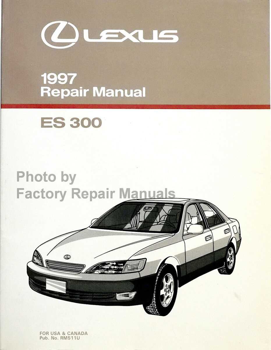 1997 lexus es300 repair manual