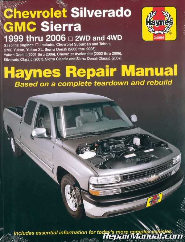 repair manuals for chevy trucks