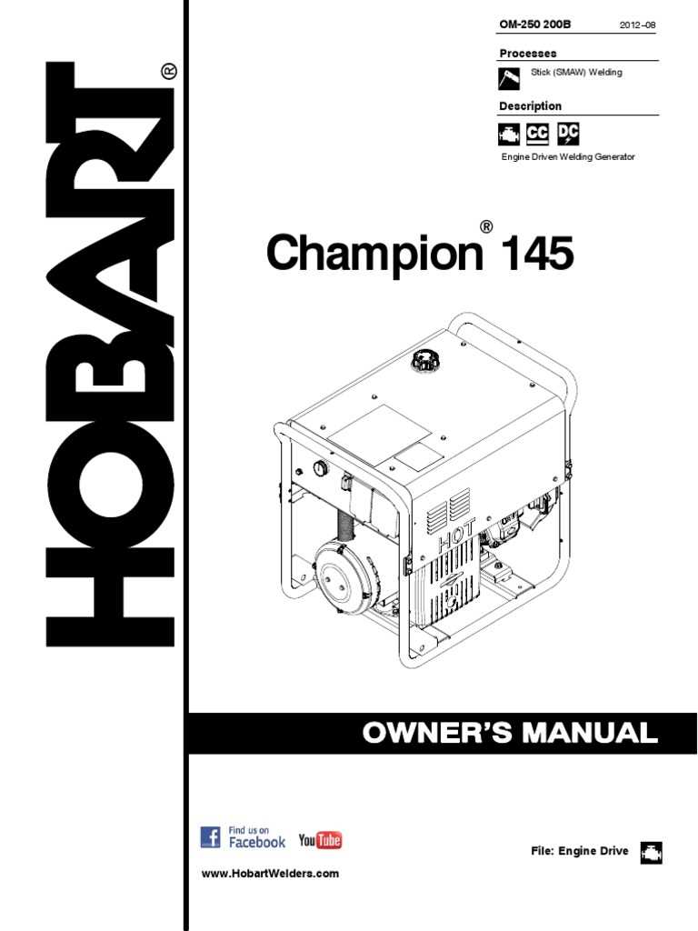 hobart welder repair manuals