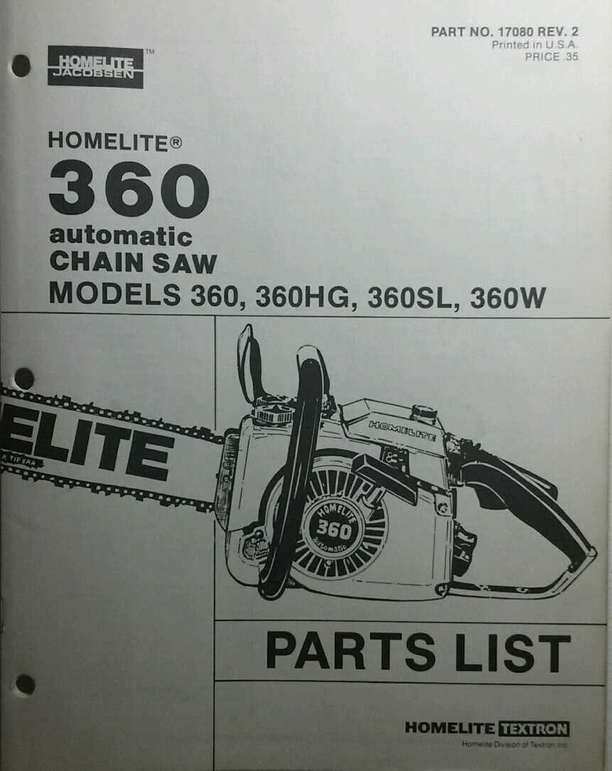 homelite chainsaw repair manual