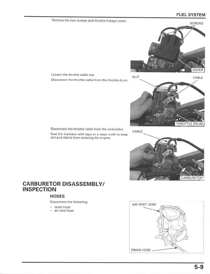 honda 300ex repair manual