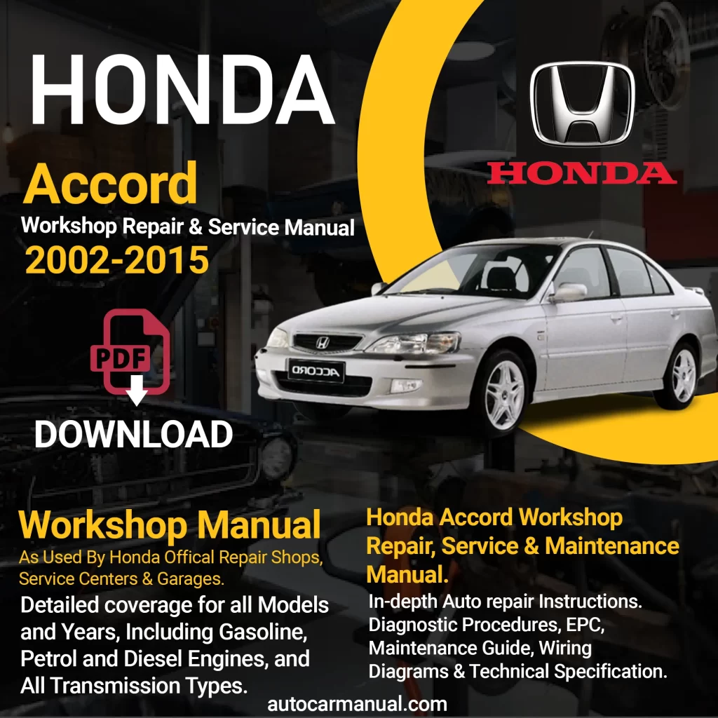 honda accord 2006 repair manual