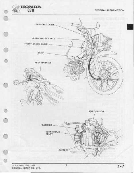 honda c70 repair manual