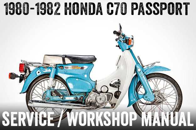 honda c70 repair manual