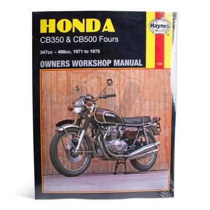 honda cb350 repair manual