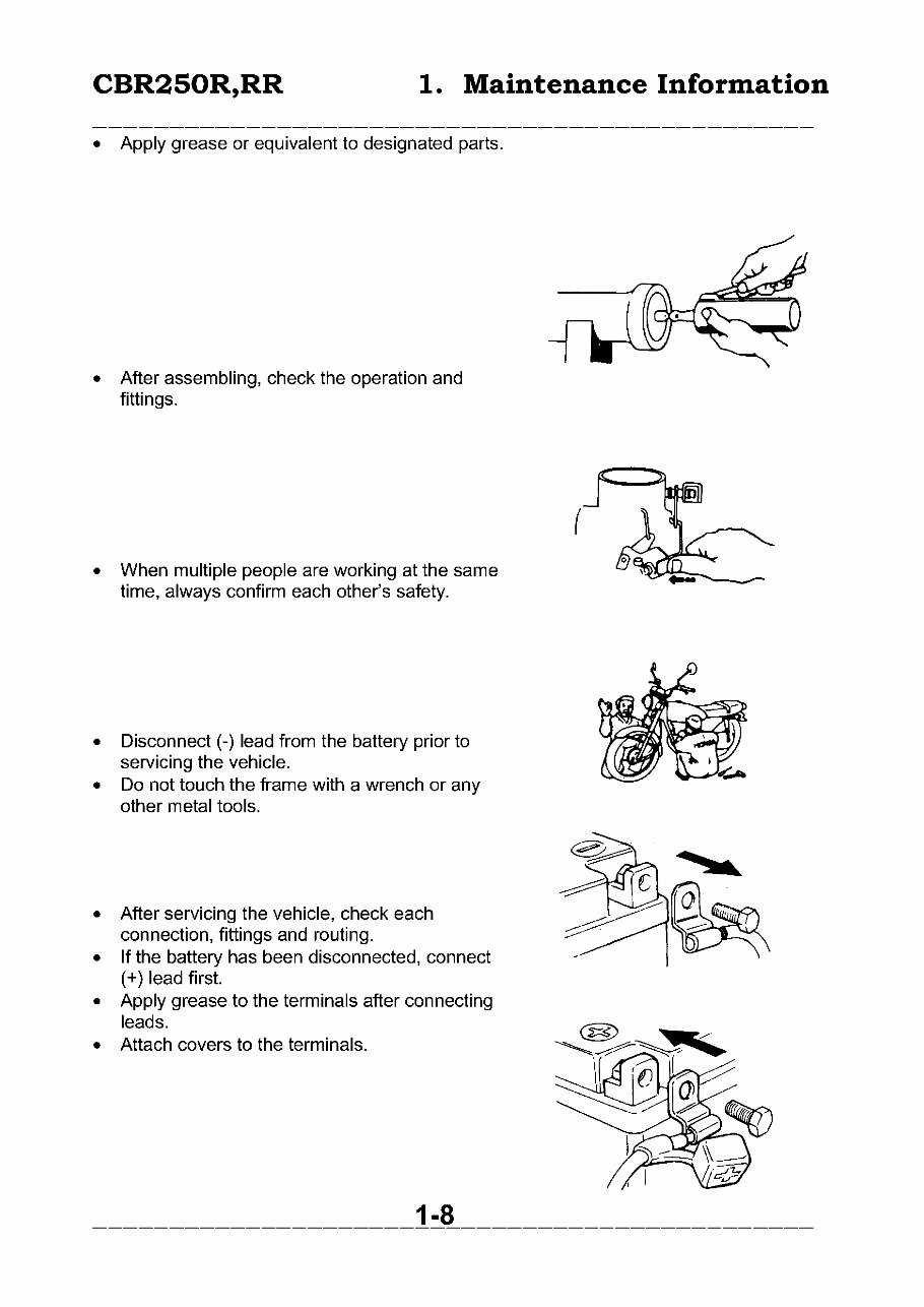 honda cbr250r repair manual