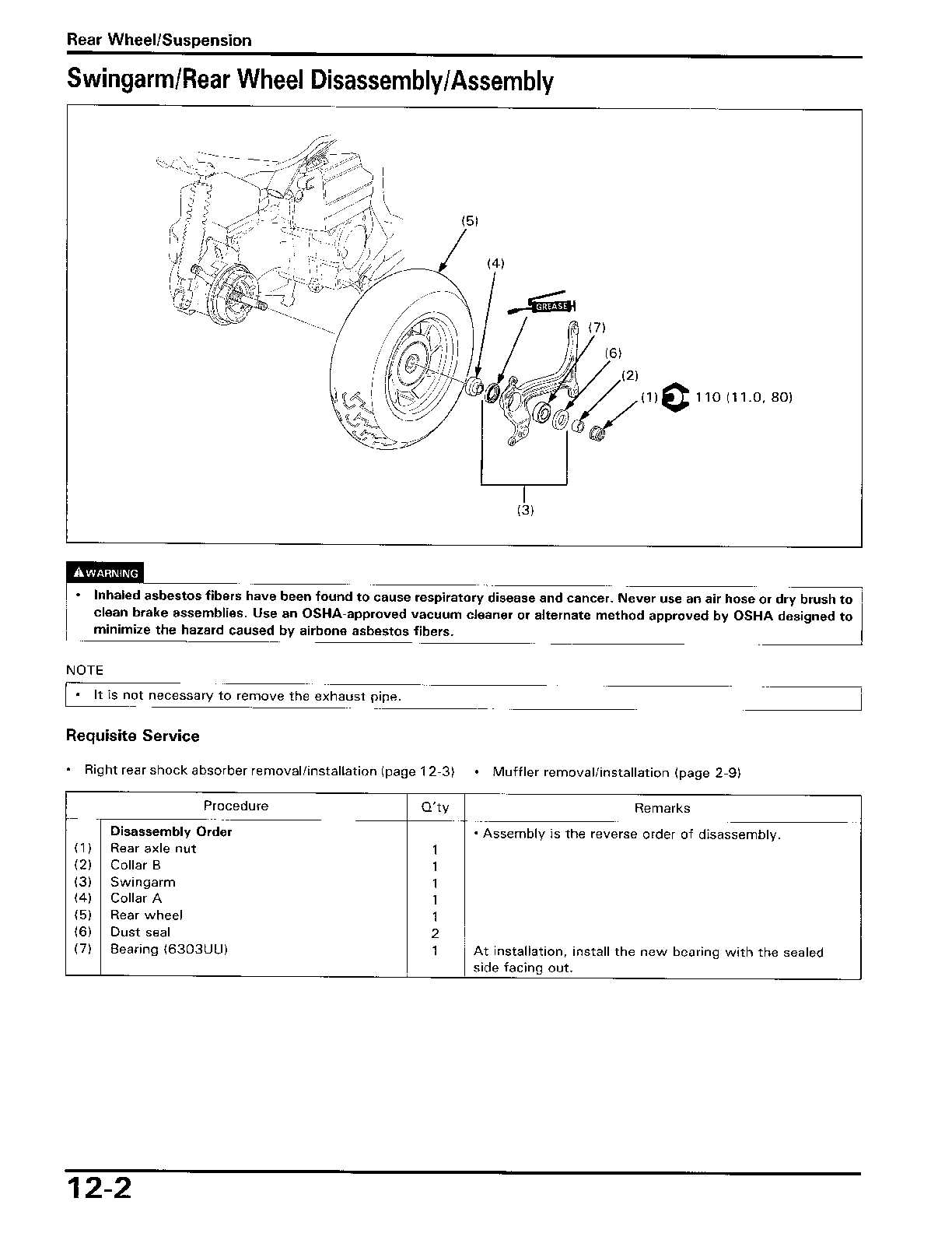 honda elite 80 repair manual