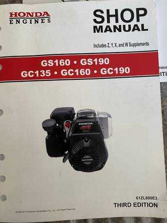 honda gc160 repair manual