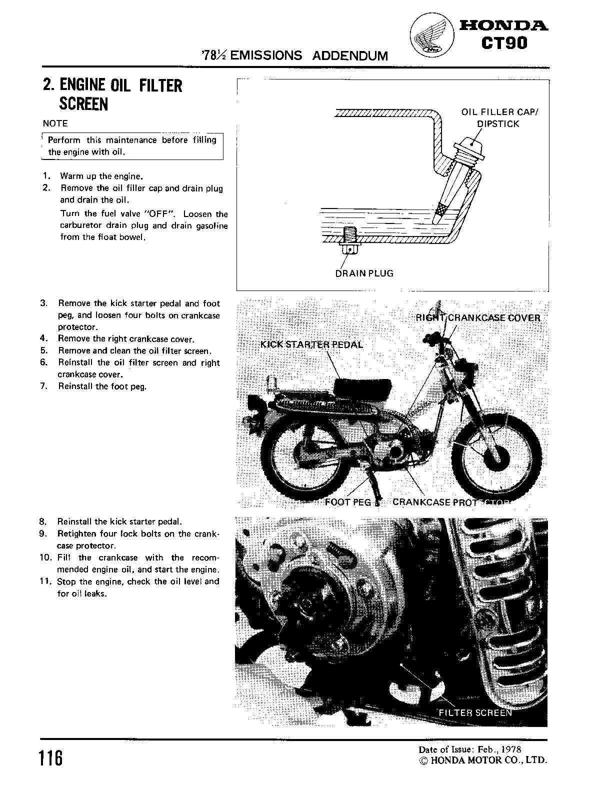 honda trail 90 repair manual