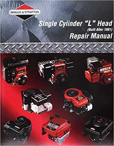 briggs & stratton 276781 single cylinder ohv repair manual