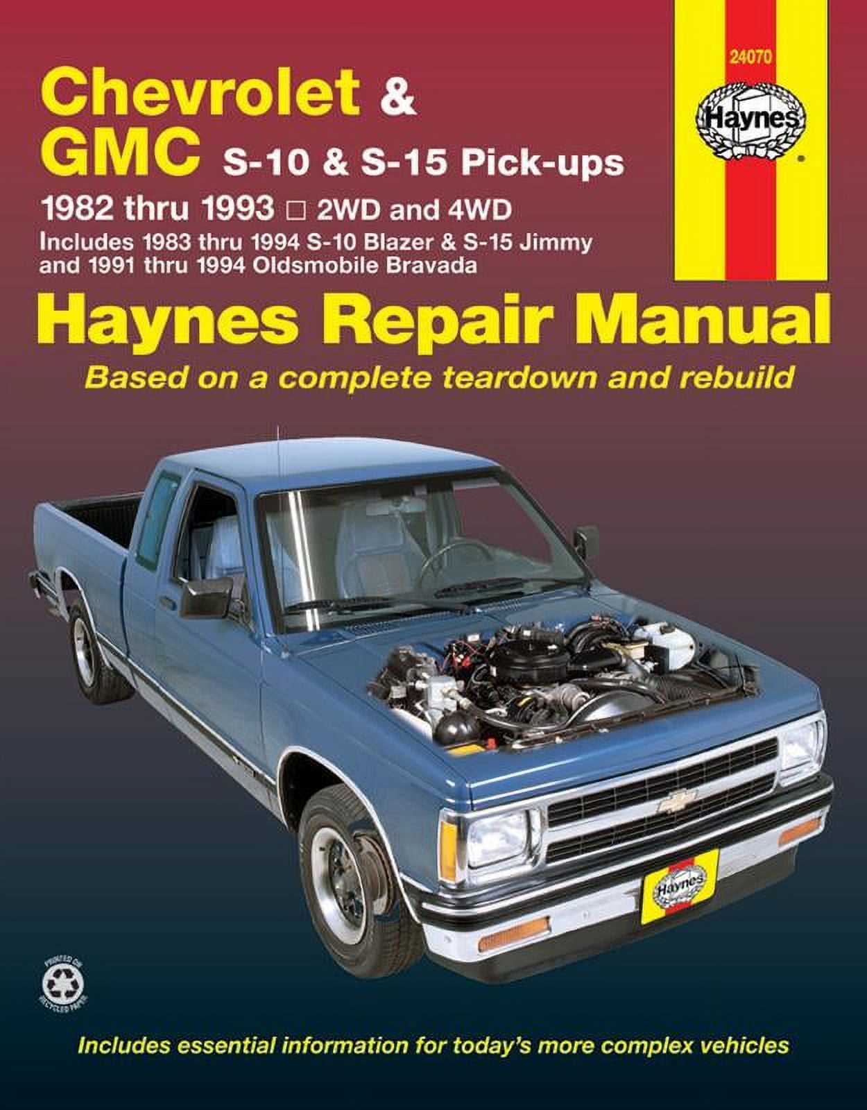 repair manuals for chevy trucks