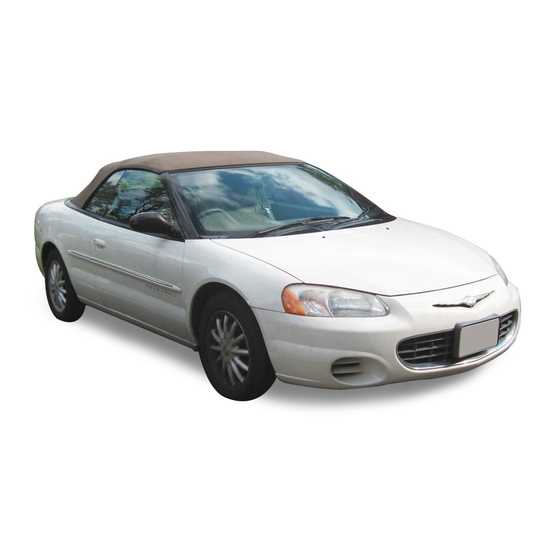 2008 chrysler sebring convertible repair manual