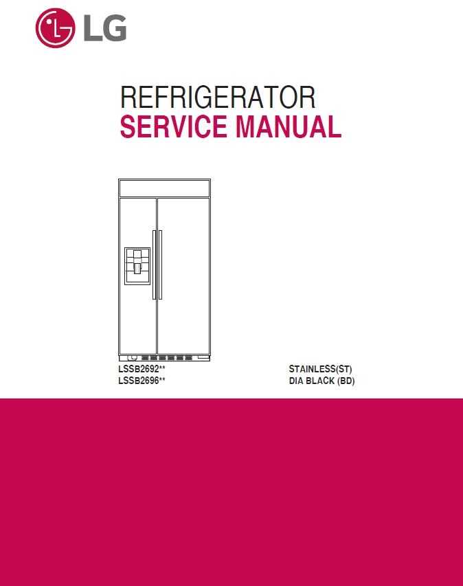 lg fridge repair manual