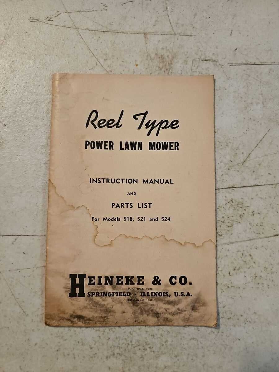 huskee lawn mower repair manual