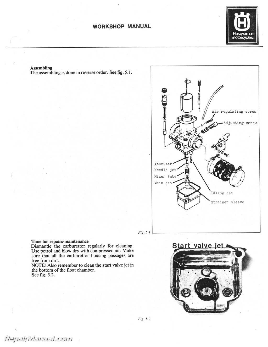 husqvarna 701 repair manual