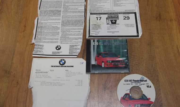 bmw e30 m3 repair manual