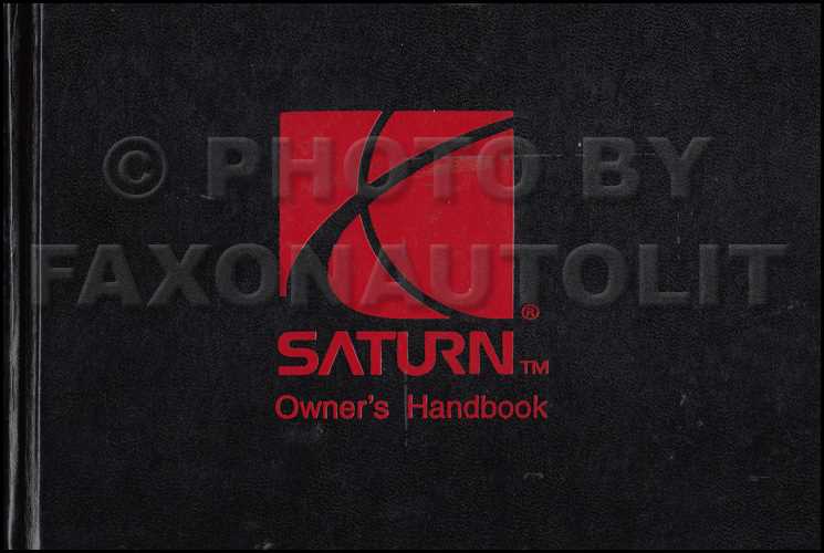 saturn sky repair manual