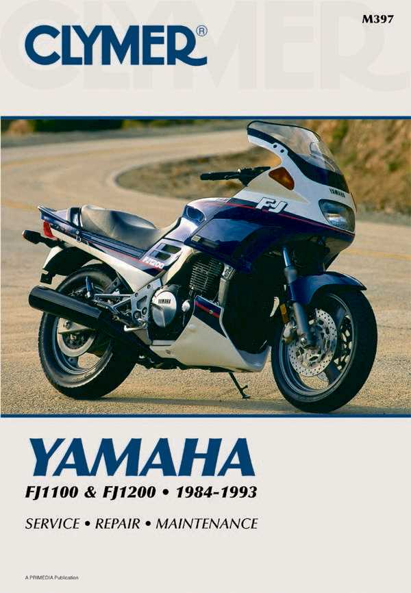 yamaha fj 1200 repair manual