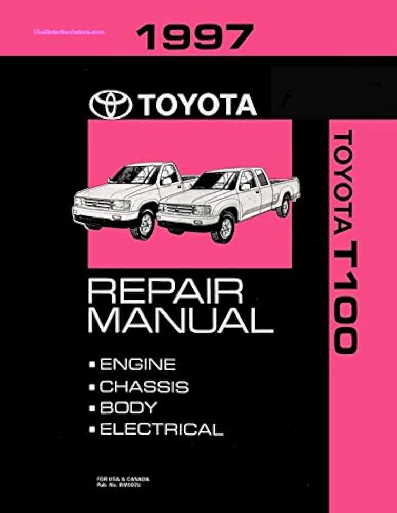 1997 toyota t100 repair manual