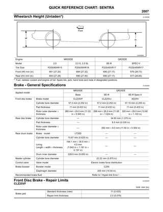 2007 nissan sentra repair manual