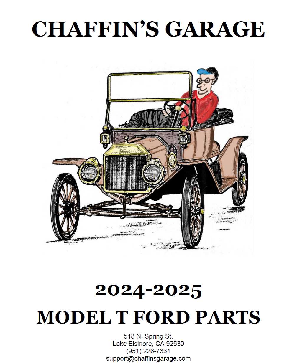 model t ford repair manual