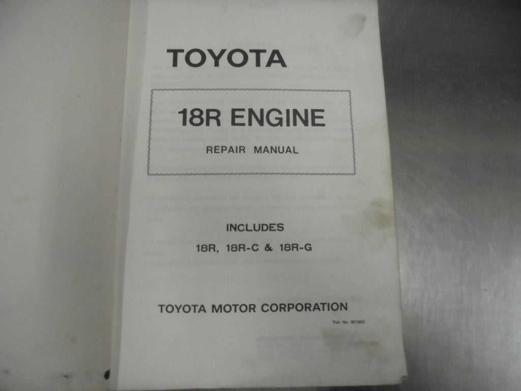 toyota d4d engine repair manual