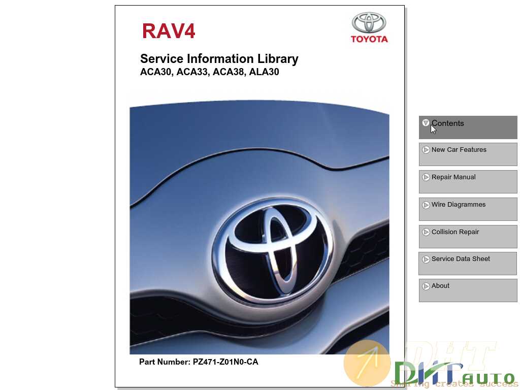 2009 toyota rav4 repair manual