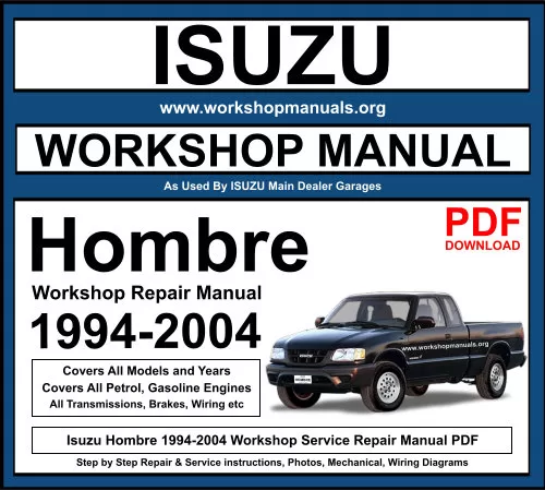 isuzu hombre repair manual