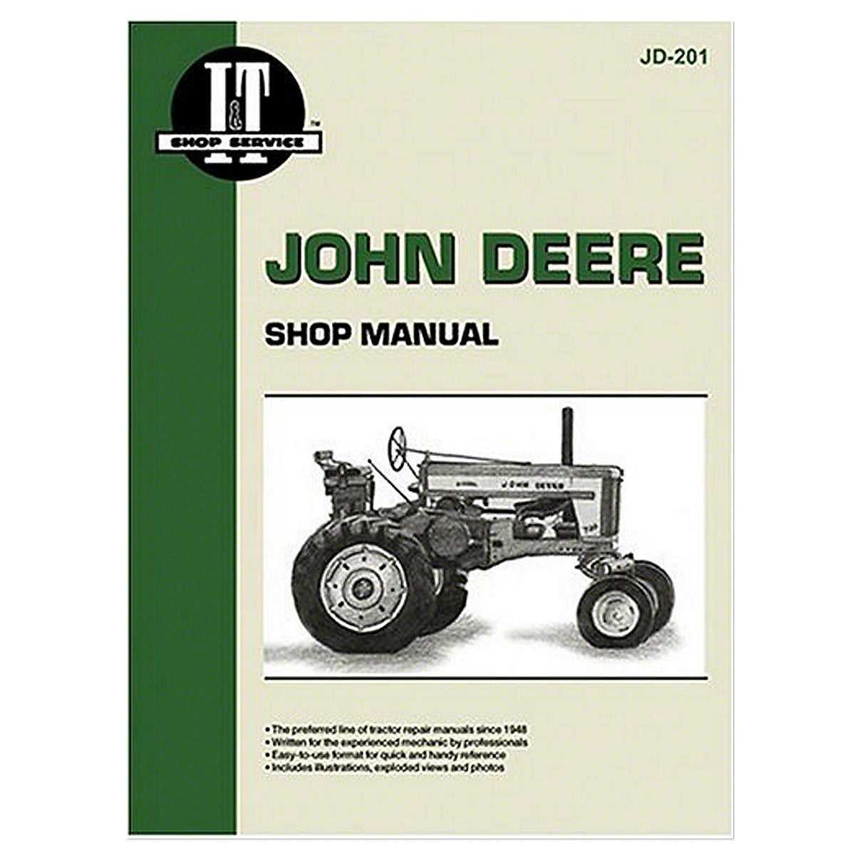 it tractor repair manuals