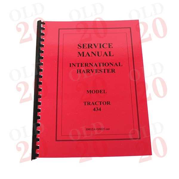 it tractor repair manuals