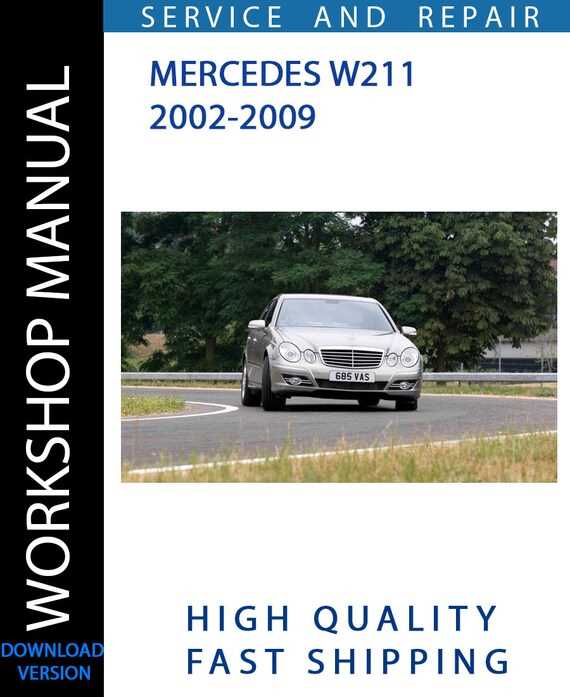 mercedes benz e class repair manual