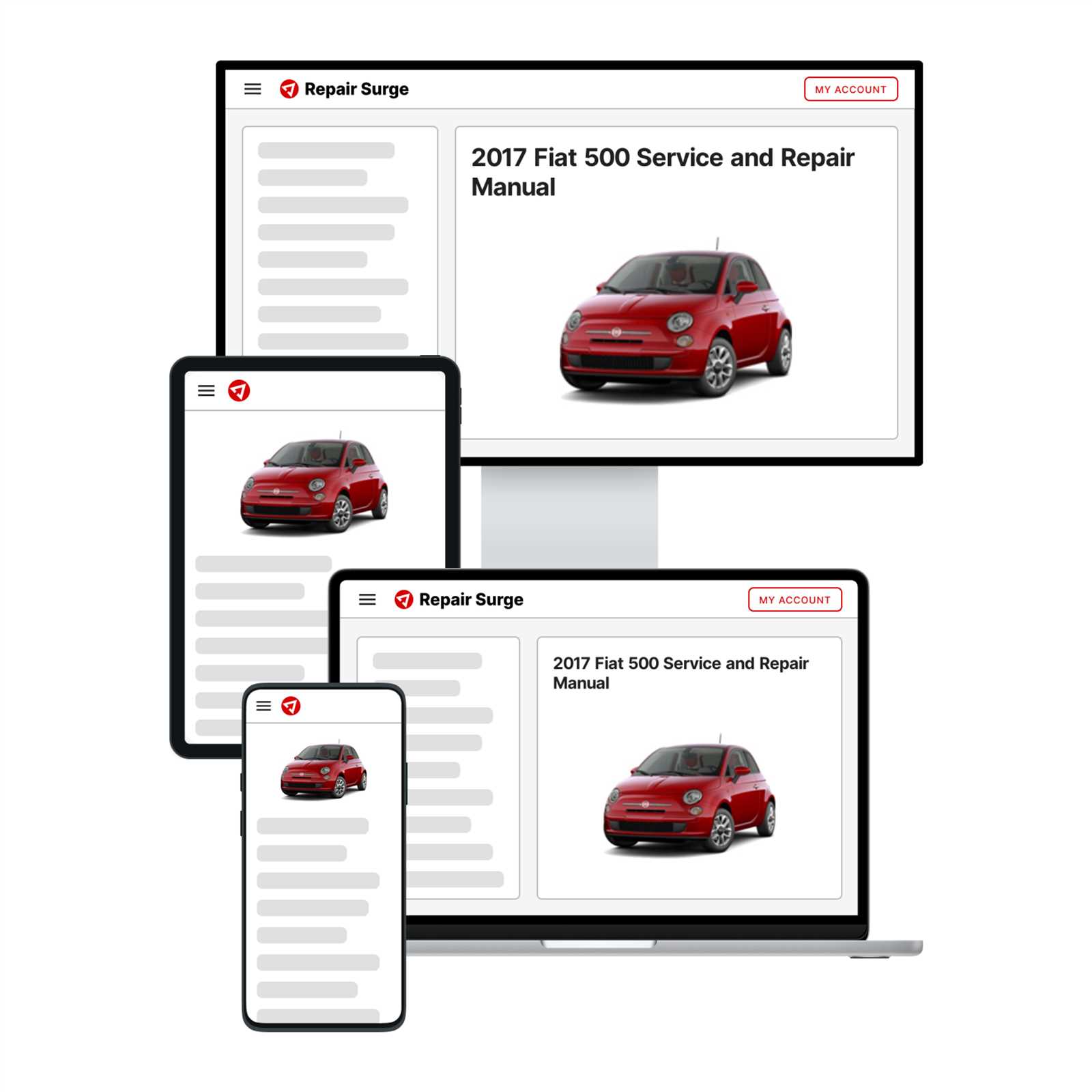 fiat 500x repair manual