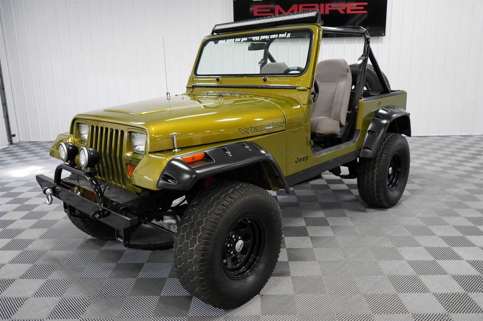 1989 jeep wrangler repair manual