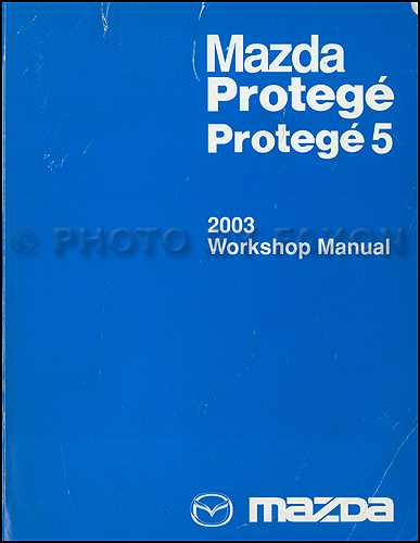 2003 mazda protege 5 repair manual