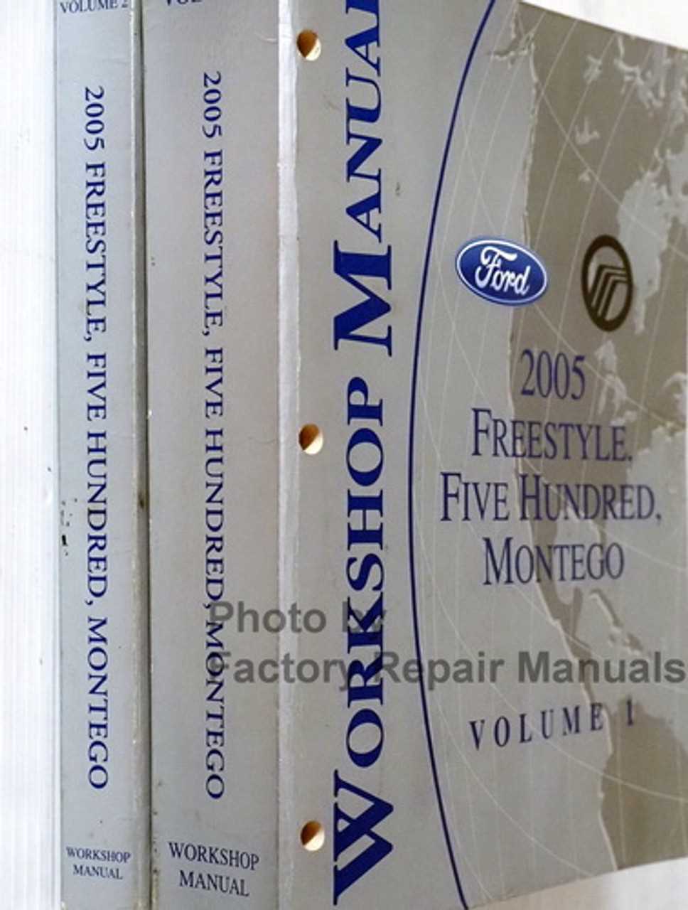 2005 ford freestyle repair manual