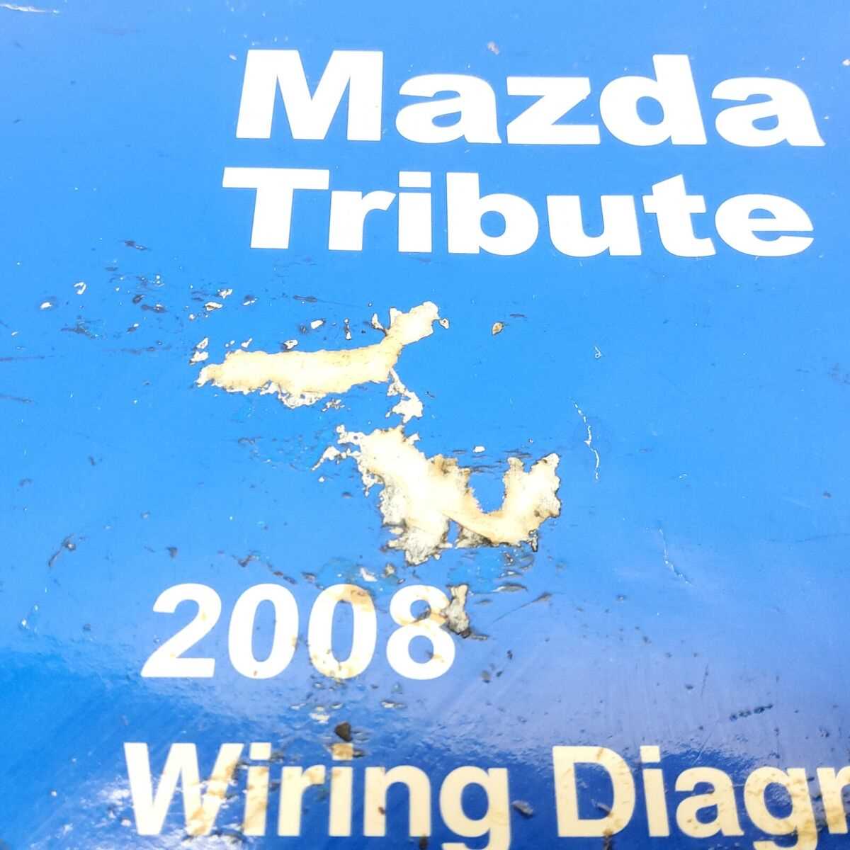 2008 mazda tribute repair manual