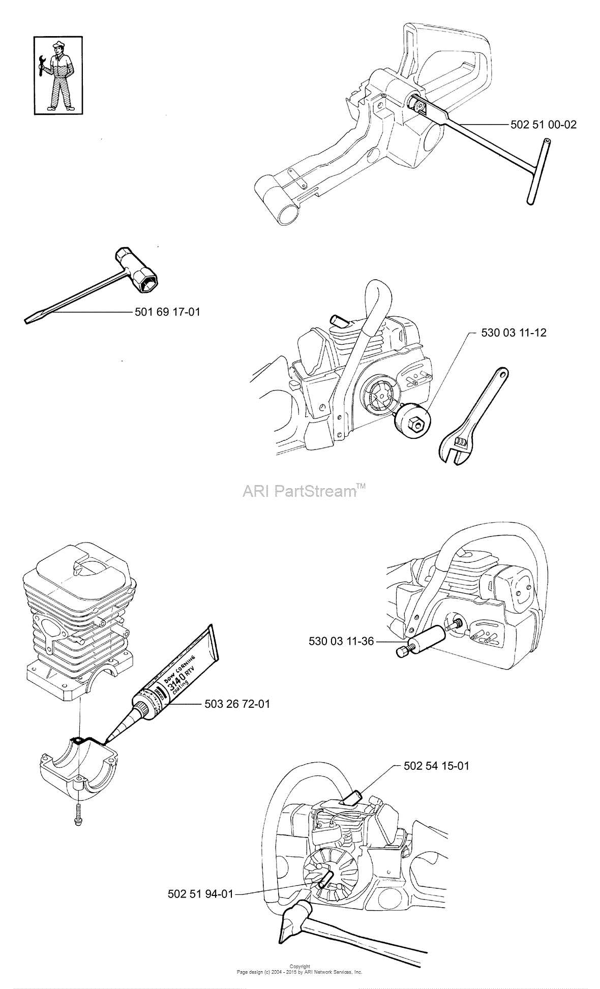 husqvarna 136 repair manual