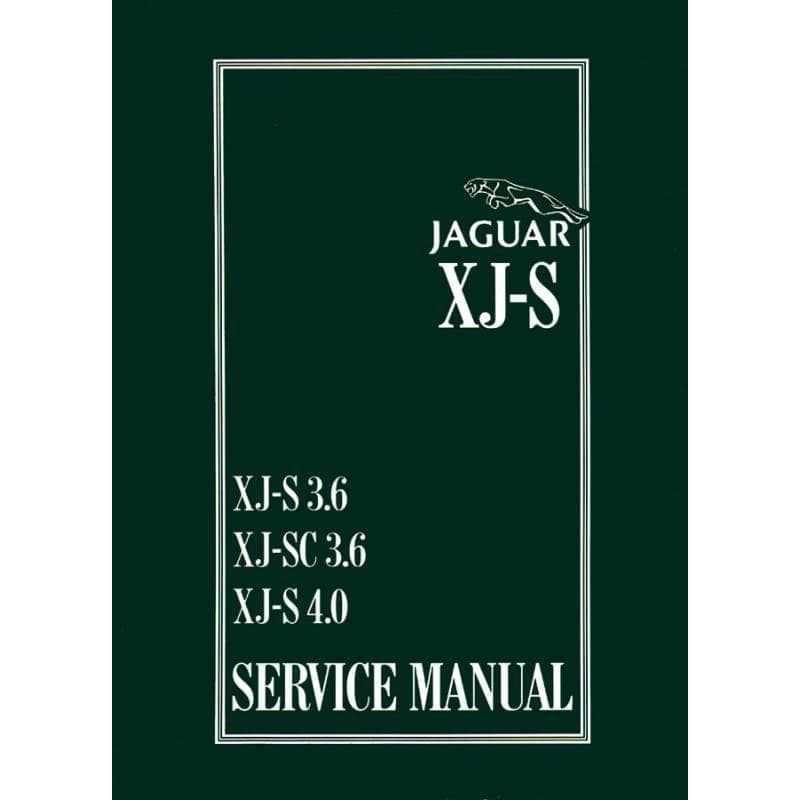 jaguar xj6 service and repair manual