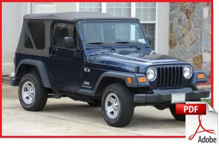 jeep wrangler tj repair manual