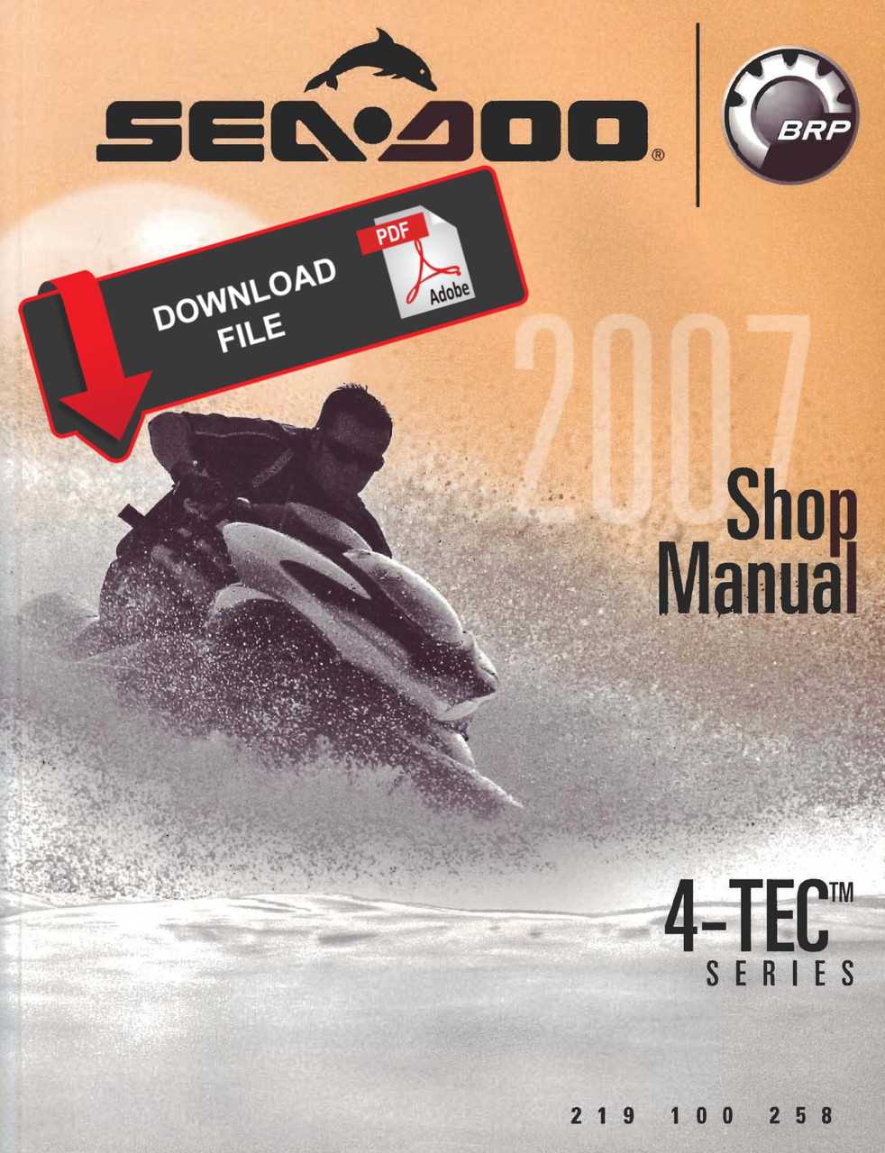 jet ski repair manuals