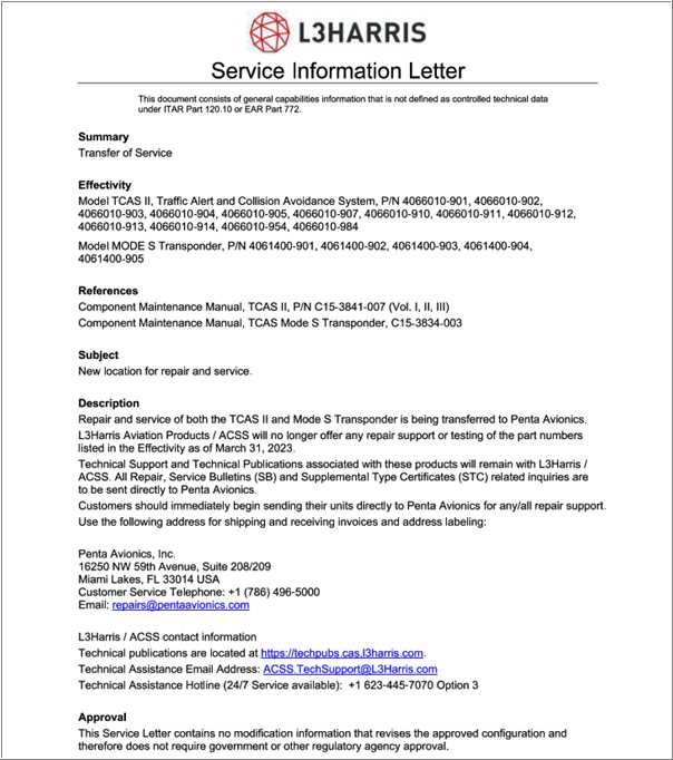 avionics repair station manual