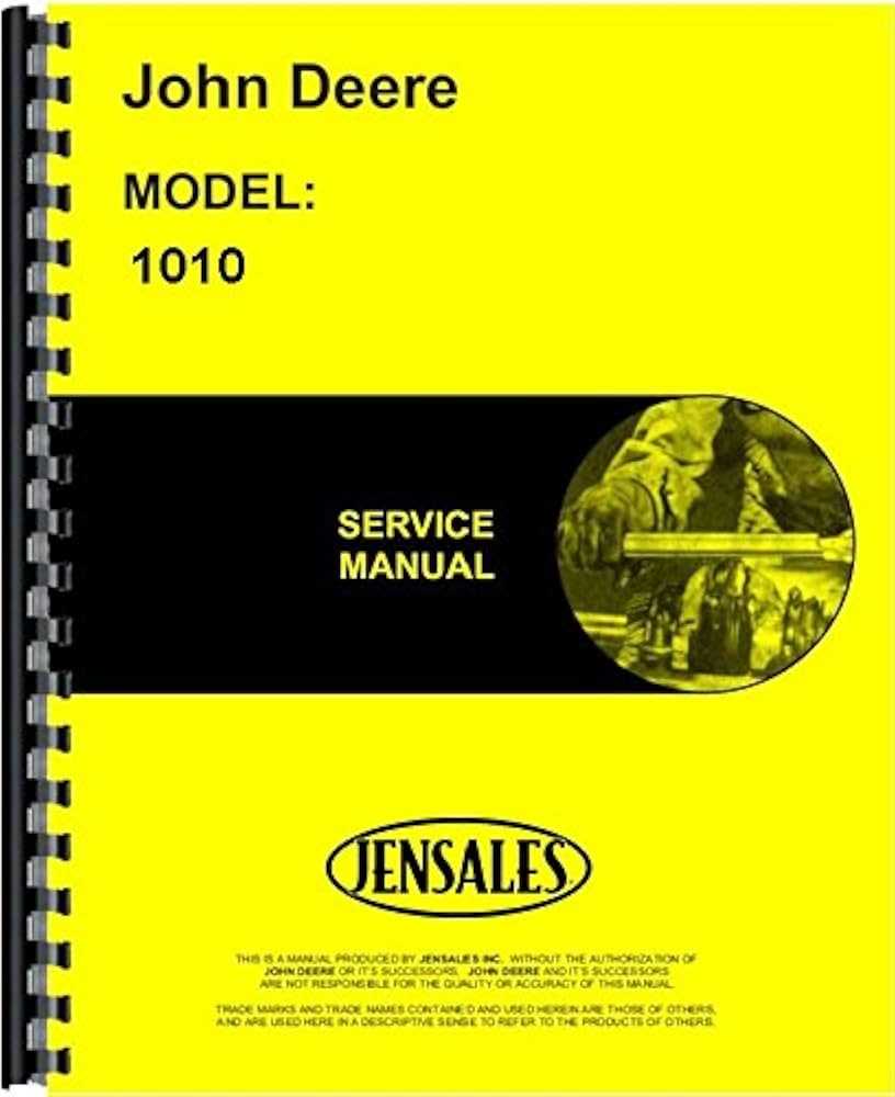 john deere 1010 repair manual