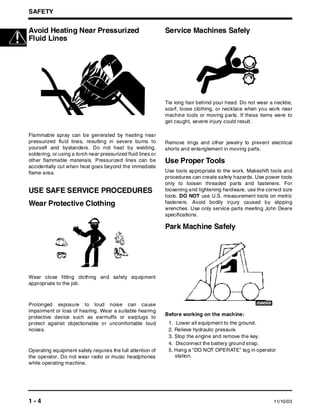 john deere 260 skid steer repair manual