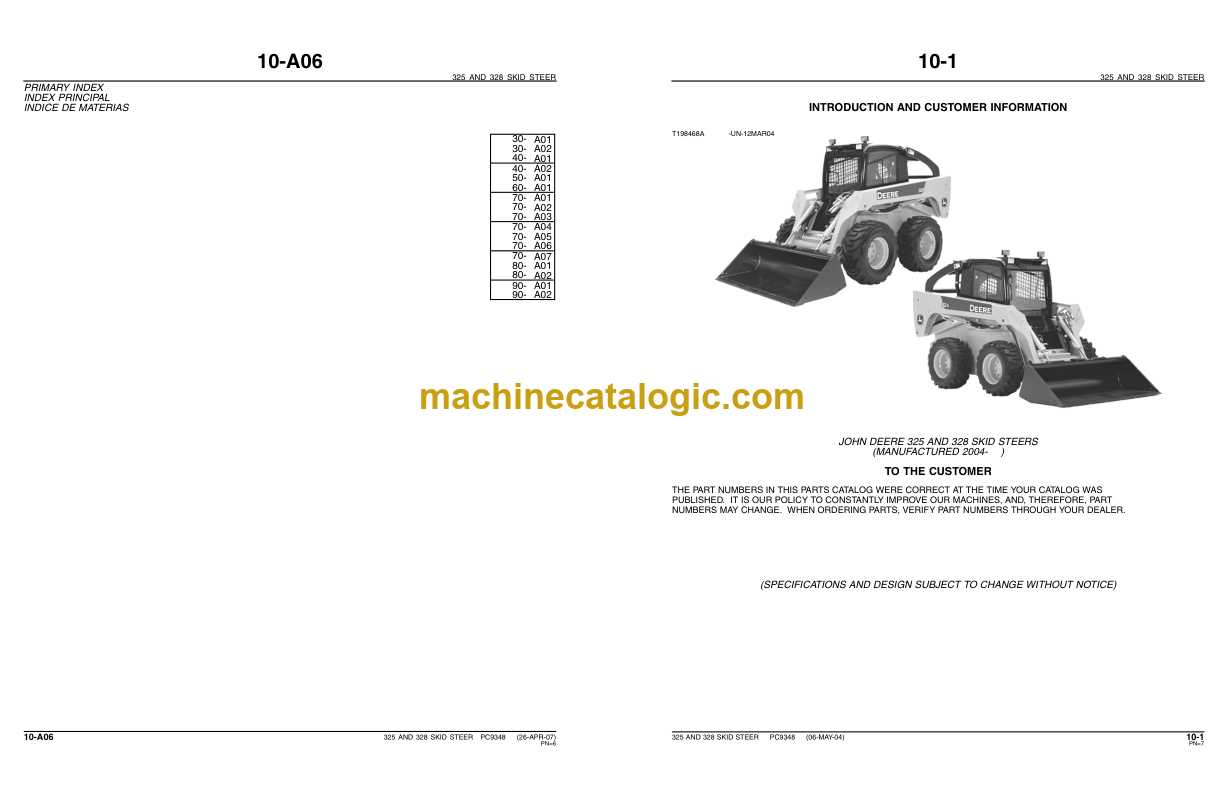 john deere 325 skid steer repair manual