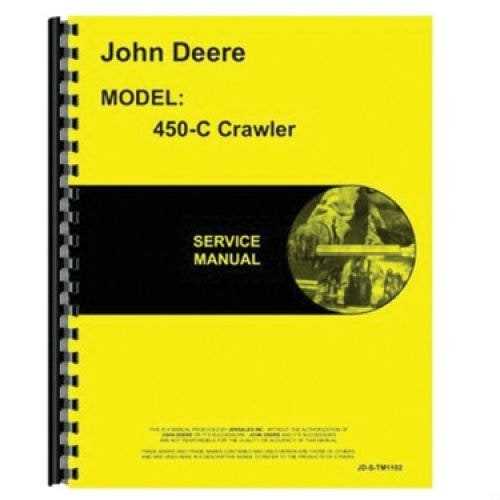 john deere 450b repair manual