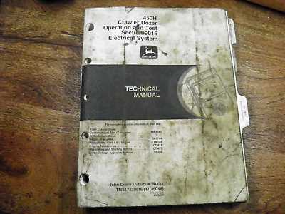 john deere 550 dozer repair manual