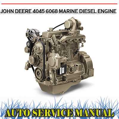 john deere 6068 engine repair manual