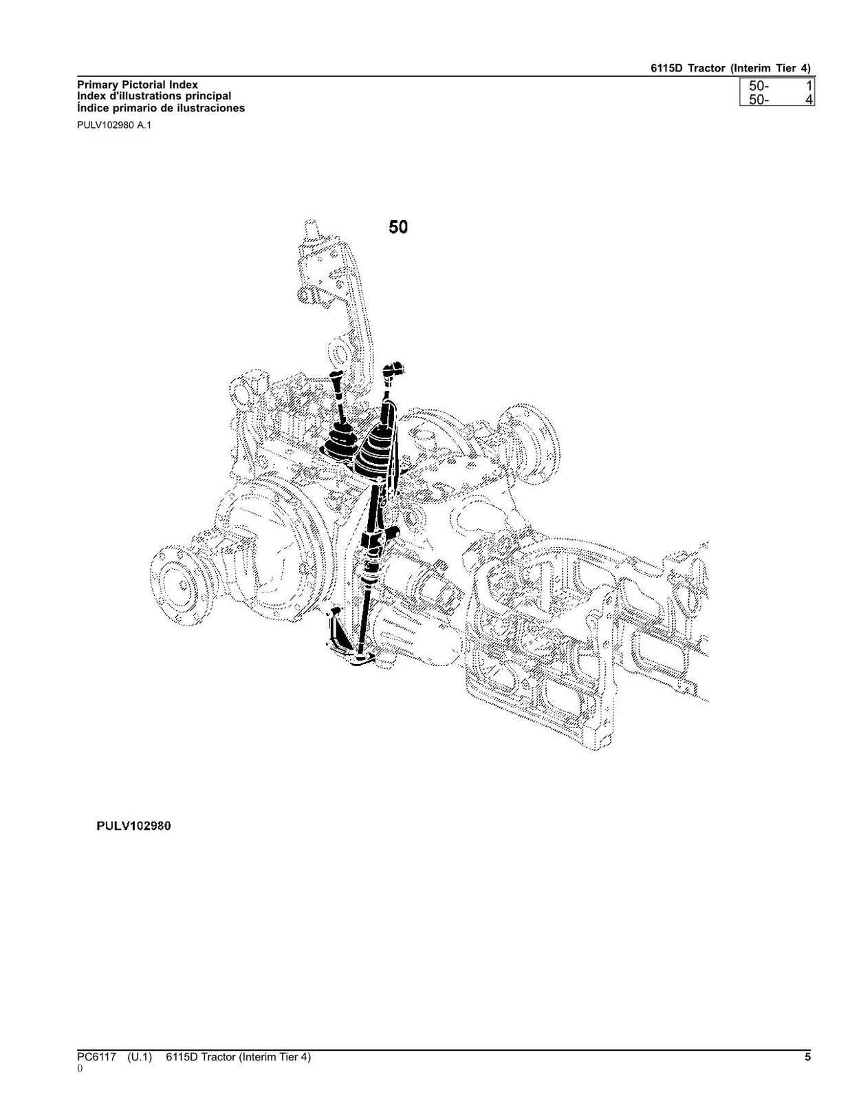 john deere 6115d repair manual