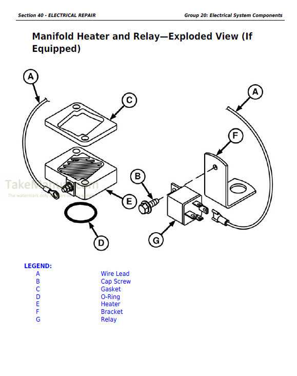 john deere 6115d repair manual